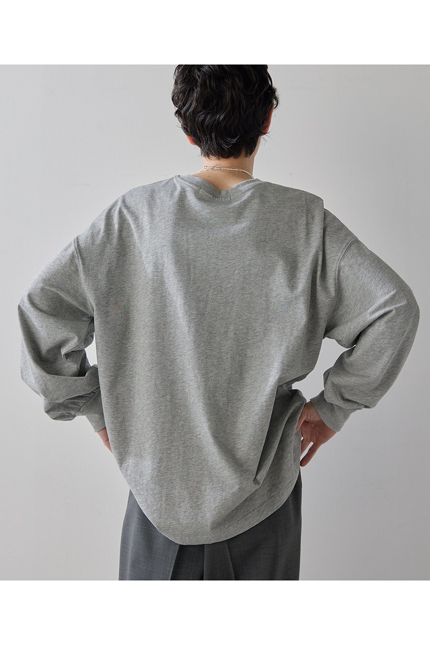 【ウィムガゼット/Whim Gazette】の【THE PAUSE】ウィーグルロゴロングTEE 人気、トレンドファッション・服の通販 founy(ファニー) 　ファッション　Fashion　レディースファッション　Fashion for Women　トップス・カットソー　Cut & Sew Tops　シャツ・ブラウス・オフィスカジュアル　Elegant Blouses & Button-Ups　ロングTシャツ・Tシャツ　Longline T-Shirts & Tees　カットソー・ベーシックTシャツ　Cut-and-Sewn Tops / Stretch Tees & Basics　スリーブ　Sleeve, Long Sleeve / Short Sleeve　バランス　Balance, Style Balance　プリント　Print, Printed Pattern　ルーズ　Loose, Oversized　ロング　Long, Long-Length　other-4|ID: prp329100004349129 ipo3291000000032841197