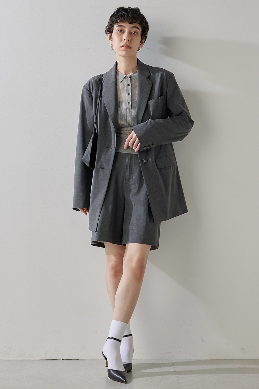 【ウィムガゼット/Whim Gazette】の【THE PAUSE】シアーポロニット 人気、トレンドファッション・服の通販 founy(ファニー) 　ファッション　Fashion　レディースファッション　Fashion for Women　トップス・カットソー　Cut & Sew Tops　ニット　Knit Tops & Sweaters　カジュアルプルオーバー・ニットトップス　Pullovers & Knit Tops / Casual Pullovers　クール　Cool, Chic　コンパクト　Compact, Small Size　シアー　Sheer, See-Through　ロング　Long, Long-Length　other-6|ID: prp329100004349132 ipo3291000000032954325