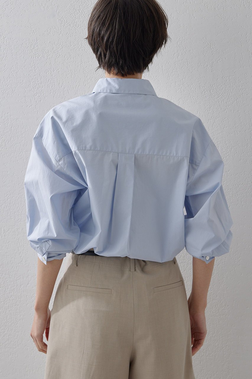 【ウィムガゼット/Whim Gazette】の【THE PAUSE】ソデ刺繍シャツ 人気、トレンドファッション・服の通販 founy(ファニー) 　ファッション　Fashion　レディースファッション　Fashion for Women　トップス・カットソー　Cut & Sew Tops　シャツ・ブラウス・オフィスカジュアル　Elegant Blouses & Button-Ups　ショルダー　Shoulder, Shoulder Strap　スリーブ　Sleeve, Long Sleeve / Short Sleeve　ドロップ　Drop Shoulder, Dropped Style　ベーシック　Basic, Essential　ロング　Long, Long-Length　other-4|ID: prp329100004349133 ipo3291000000032870211