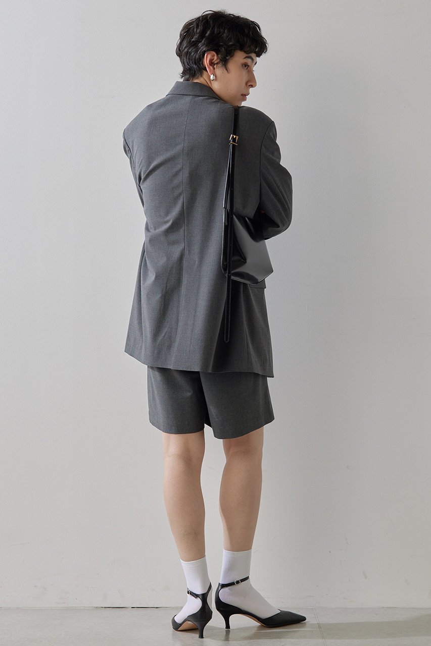 【ウィムガゼット/Whim Gazette】の【THE PAUSE】タックハーフパンツ 人気、トレンドファッション・服の通販 founy(ファニー) 　ファッション　Fashion　レディースファッション　WOMEN　パンツ　Pants　ハーフ / ショートパンツ　Short Pants　おすすめ　Recommend　グラデーション　Gradation　ショート　Short　ストレッチ　Stretch　セットアップ　Set Up　ハーフ　Half　ワーク　Work　ヴィンテージ　Vintage　エレガント 上品　Elegant　other-4|ID: prp329100004349135 ipo3291000000031351804