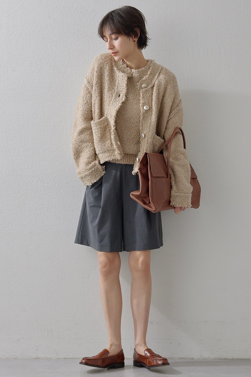 【ウィムガゼット/Whim Gazette】の【THE PAUSE】タックハーフパンツ 人気、トレンドファッション・服の通販 founy(ファニー) 　ファッション　Fashion　レディースファッション　Fashion for Women　パンツ　Pants & Trousers　ショートパンツ・ハーフパンツ　High-Waisted & Relaxed Shorts　おすすめ　Recommended / Our Picks　ショート　Short, Short Length　ストレッチ　Stretch, Stretchy Fabric　セットアップ　Set-Up, Coordinated Outfit　ハーフ　Half, Half-Length　エレガント 上品　Elegant　other-5|ID: prp329100004349135 ipo3291000000032925878