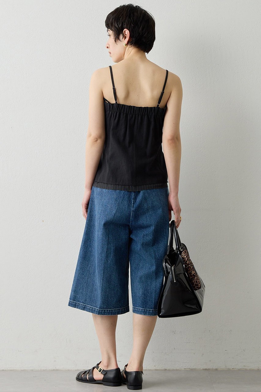 【ウィムガゼット/Whim Gazette】の【THE PAUSE】タックハーフパンツ 人気、トレンドファッション・服の通販 founy(ファニー) ファッション Fashion レディースファッション Fashion for Women パンツ Pants & Trousers ショートパンツ・ハーフパンツ High-Waisted & Relaxed Shorts 2026年 2026 ショート Short, Short Length ツイル Twist, Twisted Detail デニム Denim, Jeans Material ハーフ Half, Half-Length エレガント 上品 Elegant 夏 Summer 春 Spring S/S・春夏 SS, Spring/Summer, Warm Season other-4|ID: prp329100004349135 ipo3291000000036213011