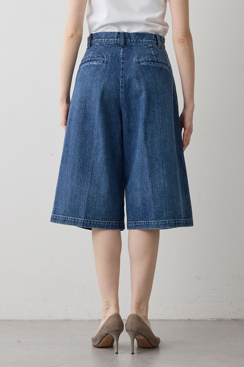 【ウィムガゼット/Whim Gazette】の【THE PAUSE】タックハーフパンツ 人気、トレンドファッション・服の通販 founy(ファニー) ファッション Fashion レディースファッション Fashion for Women パンツ Pants & Trousers ショートパンツ・ハーフパンツ High-Waisted & Relaxed Shorts 2026年 2026 ショート Short, Short Length ツイル Twist, Twisted Detail デニム Denim, Jeans Material ハーフ Half, Half-Length エレガント 上品 Elegant 夏 Summer 春 Spring S/S・春夏 SS, Spring/Summer, Warm Season other-7|ID: prp329100004349135 ipo3291000000036213017