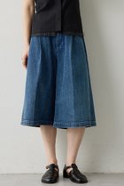 【ウィムガゼット/Whim Gazette】の【THE PAUSE】タックハーフパンツ 人気、トレンドファッション・服の通販 founy(ファニー) ファッション Fashion レディースファッション Fashion for Women パンツ Pants & Trousers ショートパンツ・ハーフパンツ High-Waisted & Relaxed Shorts ショート Short, Short Length ツイル Twist, Twisted Detail デニム Denim, Jeans Material ハーフ Half, Half-Length エレガント 上品 Elegant thumbnail ブルー|ID: prp329100004349135 ipo3291000000036548043