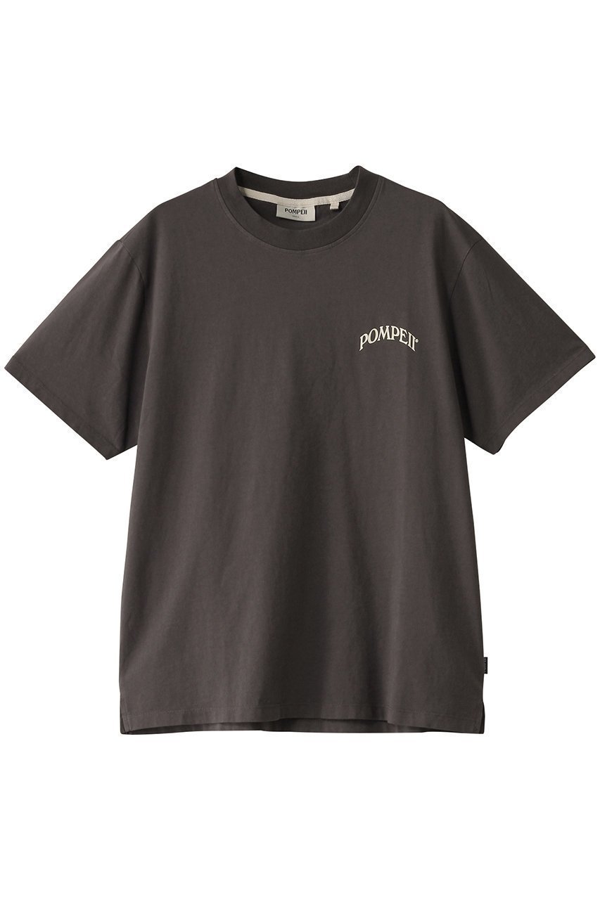 【サードマガジン/THIRD MAGAZINE】のPOMPEI/BEST BUDDIES Tシャツ インテリア・キッズ・メンズ・レディースファッション・服の通販 founy(ファニー) 　ファッション　Fashion　レディースファッション　WOMEN　トップス・カットソー　Tops/Tshirt　シャツ/ブラウス　Shirts/Blouses　ロング / Tシャツ　T-Shirts　カットソー　Cut and Sewn　グラフィック　Graphic　ショート　Short　シンプル　Simple　スリーブ　Sleeve　デニム　Denim　トレンド　Trend　ワイド　Wide　NEW・新作・新着・新入荷　New Arrivals　チャコールグレー|ID: prp329100004349139 ipo3291000000030369209