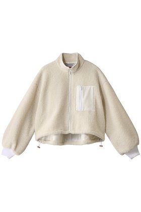 【サードマガジン/THIRD MAGAZINE】 THIRD MAGAZINE×mikomori ボアボクシージャケット人気、トレンドファッション・服の通販 founy(ファニー) ファッション Fashion レディースファッション Fashion for Women アウター Coat / Outerwear Collection レディースジャケット・軽アウター Jackets ブルゾンジャケット・スポーティアウター Blouson Jackets コンパクト Compact, Small Size ジャケット Jacket, Outerwear トレンド Trend, Trending Now ブルゾン Blouson, Bomber Jacket ボトム Bottoms, Lower Wear |ID:prp329100004349149