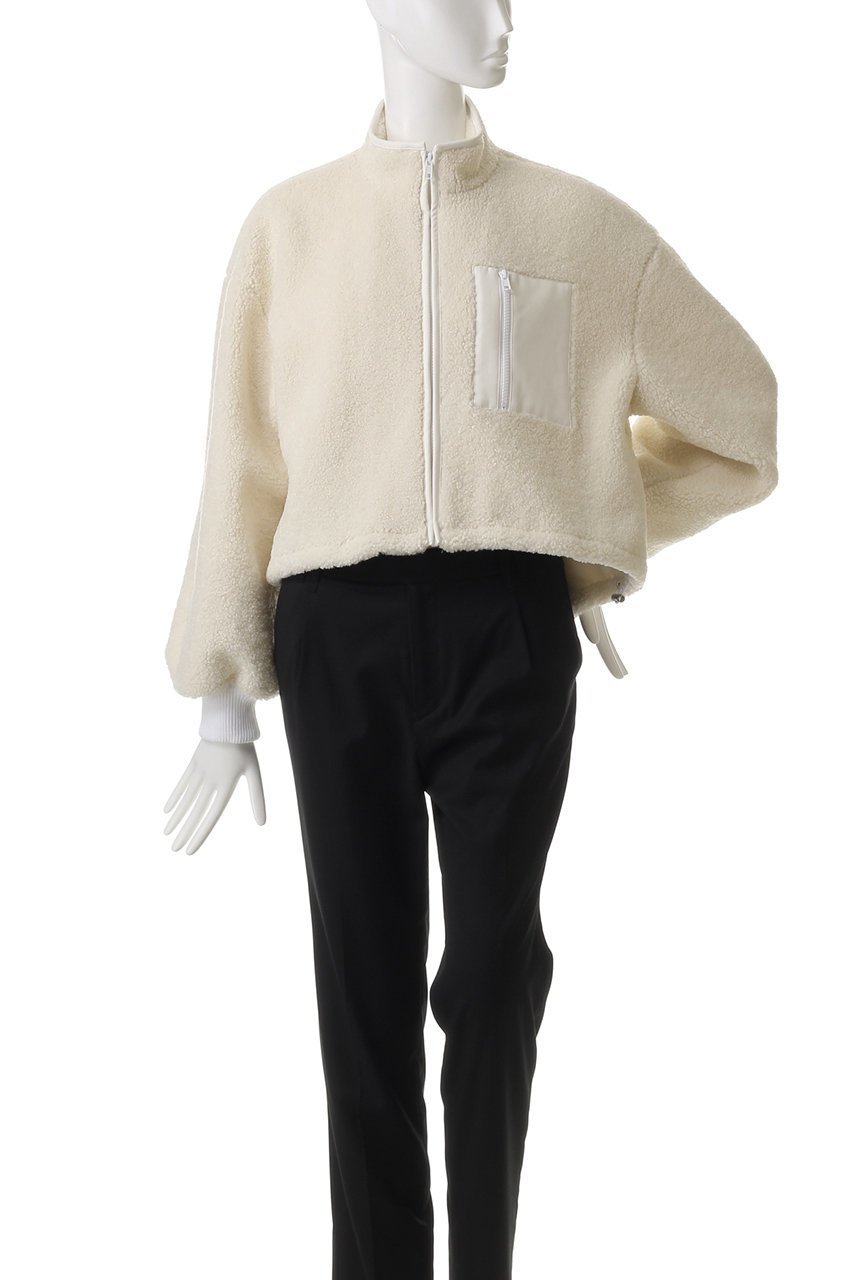 【サードマガジン/THIRD MAGAZINE】のTHIRD MAGAZINE×mikomori ボアボクシージャケット 人気、トレンドファッション・服の通販 founy(ファニー) 　ファッション　Fashion　レディースファッション　Fashion for Women　アウター　Coat / Outerwear Collection　レディースジャケット・軽アウター　Jackets　ブルゾンジャケット・スポーティアウター　Blouson Jackets　コンパクト　Compact, Small Size　ジャケット　Jacket, Outerwear　トレンド　Trend, Trending Now　ブルゾン　Blouson, Bomber Jacket　ボトム　Bottoms, Lower Wear　other-2|ID: prp329100004349149 ipo3291000000035924171