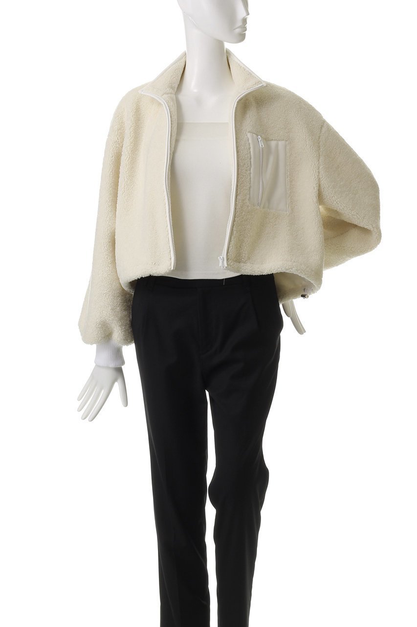 【サードマガジン/THIRD MAGAZINE】のTHIRD MAGAZINE×mikomori ボアボクシージャケット 人気、トレンドファッション・服の通販 founy(ファニー) 　ファッション　Fashion　レディースファッション　Fashion for Women　アウター　Coat / Outerwear Collection　レディースジャケット・軽アウター　Jackets　ブルゾンジャケット・スポーティアウター　Blouson Jackets　コンパクト　Compact, Small Size　ジャケット　Jacket, Outerwear　トレンド　Trend, Trending Now　ブルゾン　Blouson, Bomber Jacket　ボトム　Bottoms, Lower Wear　other-8|ID: prp329100004349149 ipo3291000000035924177