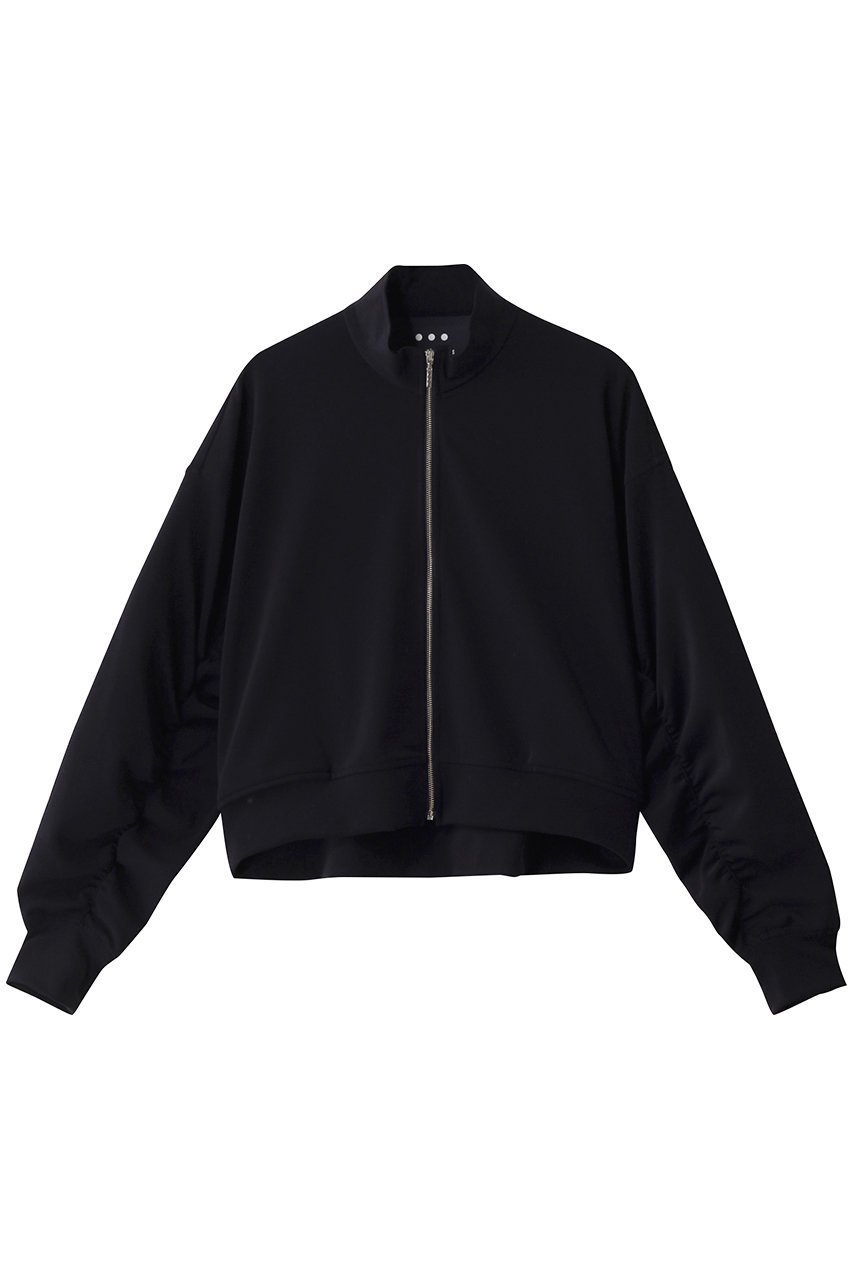 【スリー ドッツ/three dots】のボンバージャケット インテリア・キッズ・メンズ・レディースファッション・服の通販 founy(ファニー) 　ファッション　Fashion　レディースファッション　Fashion for Women　アウター　Coat / Outerwear Collection　レディースジャケット・軽アウター　Jackets　ジャケット　Jacket, Outerwear　スリーブ　Sleeve, Long Sleeve / Short Sleeve　フロント　Front, Front Design　ロング　Long, Long-Length　ネイビー|ID: prp329100004349152 ipo3291000000032919535