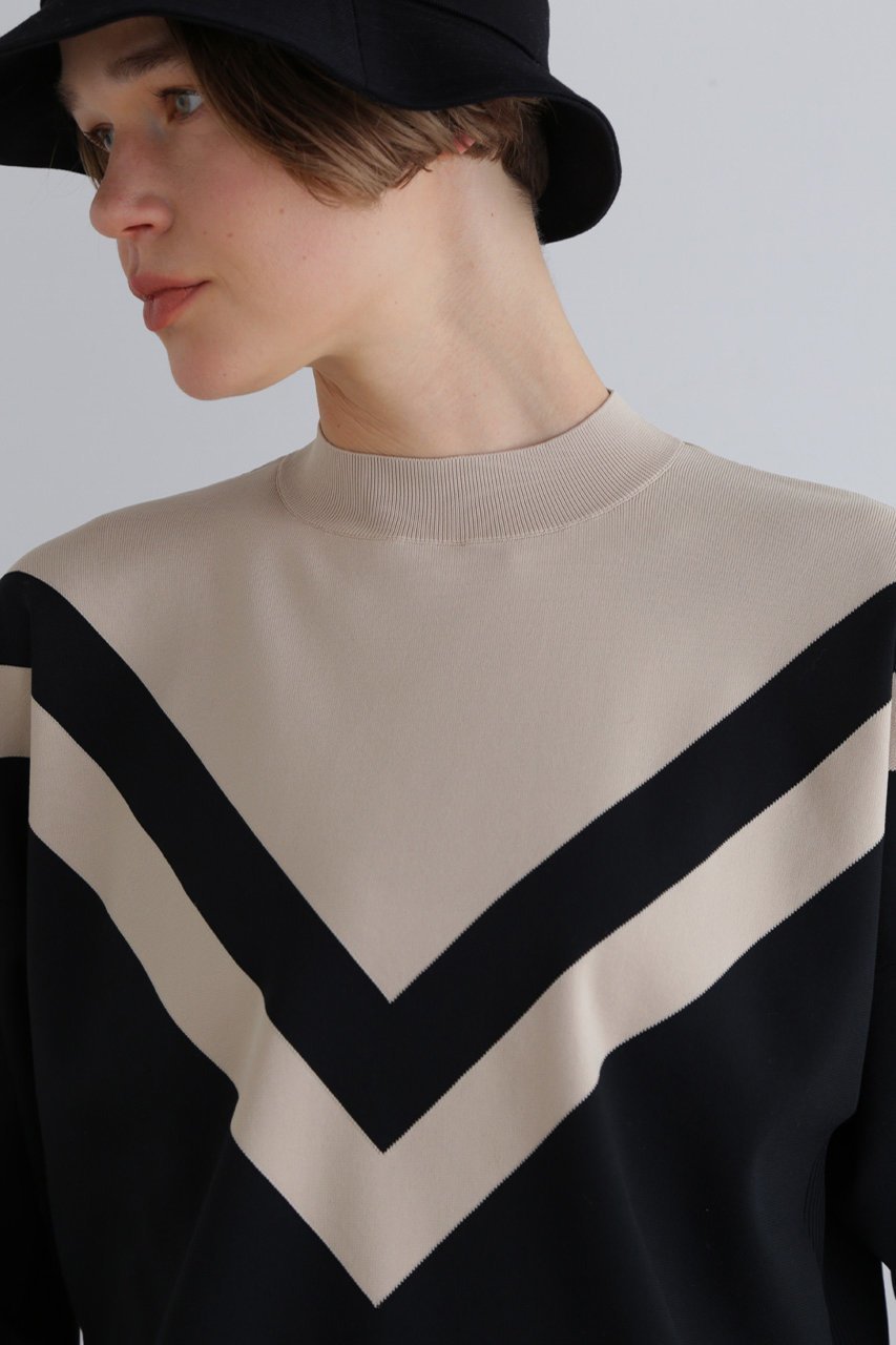 【ル フィル/LE PHIL】の【LE PHIL SPORTS】ドライラインプルオーバー 人気、トレンドファッション・服の通販 founy(ファニー) 　ファッション　Fashion　レディースファッション　WOMEN　トップス・カットソー　Tops/Tshirt　ニット　Knit Tops　プルオーバー　Pullover　おすすめ　Recommend　ショート　Short　ボトルネック　Bottleneck　レギンス　Leggings　再入荷　Restock/Back In Stock/Re Arrival　軽量　Lightweight　other-5|ID: prp329100004349155 ipo3291000000031351984