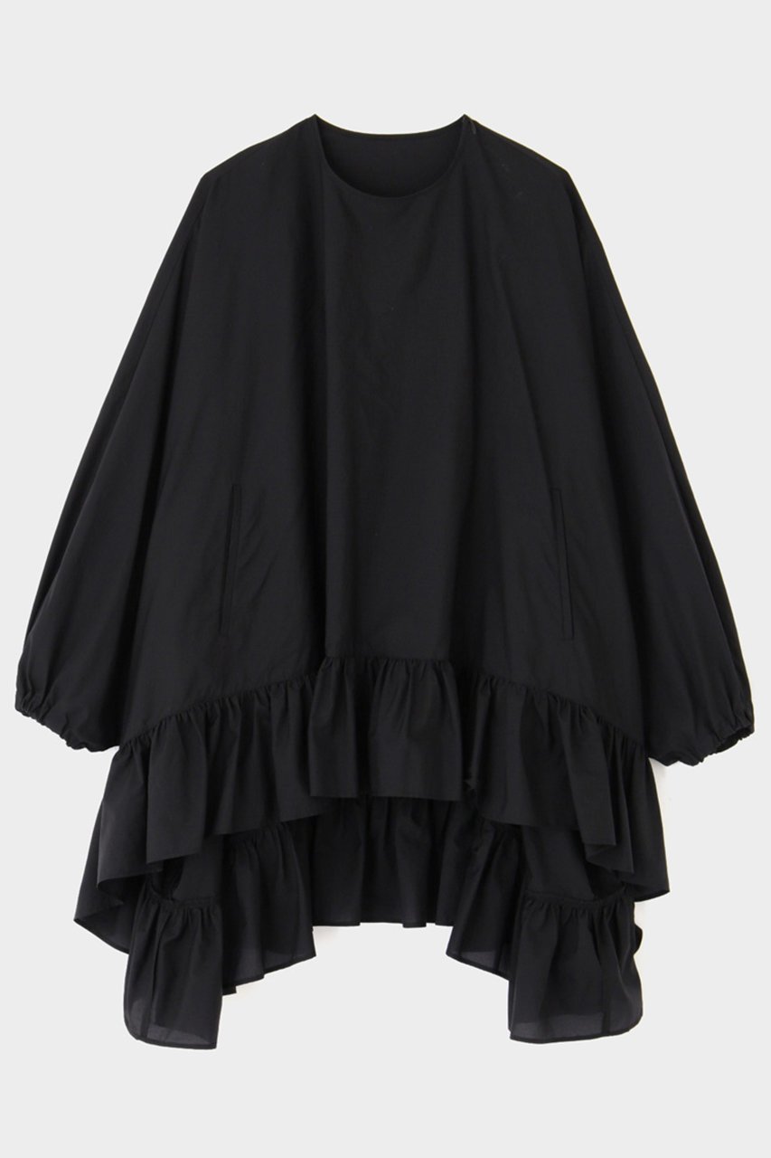 【ル フィル/LE PHIL】の【LE PHIL SPORTS】ナイロンフリルブラウス 人気、トレンドファッション・服の通販 founy(ファニー) 　ファッション　Fashion　レディースファッション　Fashion for Women　トップス・カットソー　Cut & Sew Tops　シャツ・ブラウス・オフィスカジュアル　Elegant Blouses & Button-Ups　インナー　Innerwear　スポーツ　Sports, Activewear　スリーブ　Sleeve, Long Sleeve / Short Sleeve　タフタ　Taffeta, Structured Fabric　フェミニン　Feminine, Girly　フリル　Frill, Ruffle　ロング　Long, Long-Length　 other-1|ID: prp329100004349160 ipo3291000000032810165