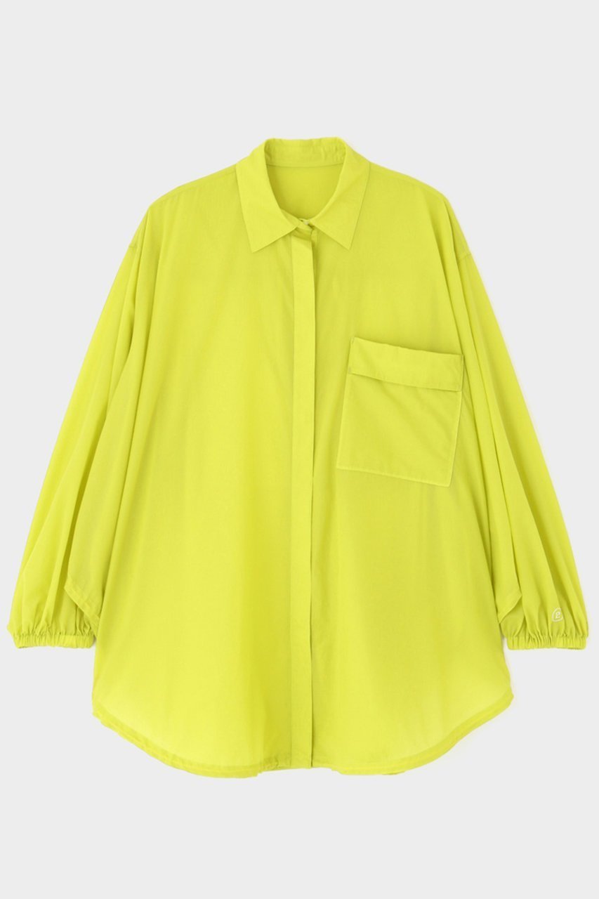 【ル フィル/LE PHIL】の【LE PHIL SPORTS】ナイロンブラウス インテリア・キッズ・メンズ・レディースファッション・服の通販 founy(ファニー) 　ファッション　Fashion　レディースファッション　Fashion for Women　トップス・カットソー　Cut & Sew Tops　シャツ・ブラウス・オフィスカジュアル　Elegant Blouses & Button-Ups　スポーツ　Sports, Activewear　スリーブ　Sleeve, Long Sleeve / Short Sleeve　ドローストリング　Drawstring, Pull Cord　ポケット　Pocket, Pocket Detail　レギンス　Leggings, Stretch Pants　ロング　Long, Long-Length　ワーク　Workwear, Utility Style　軽量　Lightweight, Ultra Light　イエロー|ID: prp329100004349161 ipo3291000000035863537