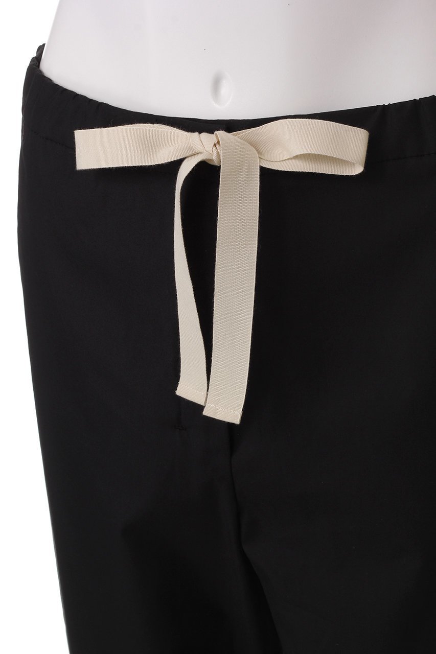 【マックスマーラ/Max Mara】の【 S Max Mara】ARGENTO コットンポプリンパンツ 人気、トレンドファッション・服の通販 founy(ファニー) 　ファッション　Fashion　レディースファッション　Fashion for Women　パンツ　Pants & Trousers　ストレート　Straight, Straight Cut　フロント　Front, Front Design　リボン　Ribbon, Bow　other-5|ID: prp329100004349162 ipo3291000000032936316
