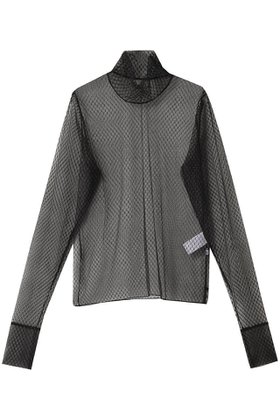 【プルミエ アロンディスモン/1er Arrondissement】 【near.nippon】チュールレースハイネックプルオーバー人気、トレンドファッション・服の通販 founy(ファニー) ファッション Fashion レディースファッション Ladies' Fashion Online トップス・カットソー Tops/Tshirt シャツ/ブラウス Shirts/Blouses プルオーバー Pullover インナー Inner シアー Sheer スリーブ Sleeve ハイネック High Neck リュクス Luxe ロング Long 再入荷 Restock/Back In Stock/Re Arrival |ID:prp329100004349165