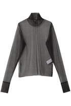 【プルミエ アロンディスモン/1er Arrondissement】の【near.nippon】チュールレースハイネックプルオーバー 人気、トレンドファッション・服の通販 founy(ファニー) ファッション Fashion レディースファッション Ladies' Fashion Online トップス・カットソー Tops/Tshirt シャツ/ブラウス Shirts/Blouses プルオーバー Pullover インナー Inner シアー Sheer スリーブ Sleeve ハイネック High Neck リュクス Luxe ロング Long 再入荷 Restock/Back In Stock/Re Arrival thumbnail ブラック|ID: prp329100004349165 ipo3291000000032684519
