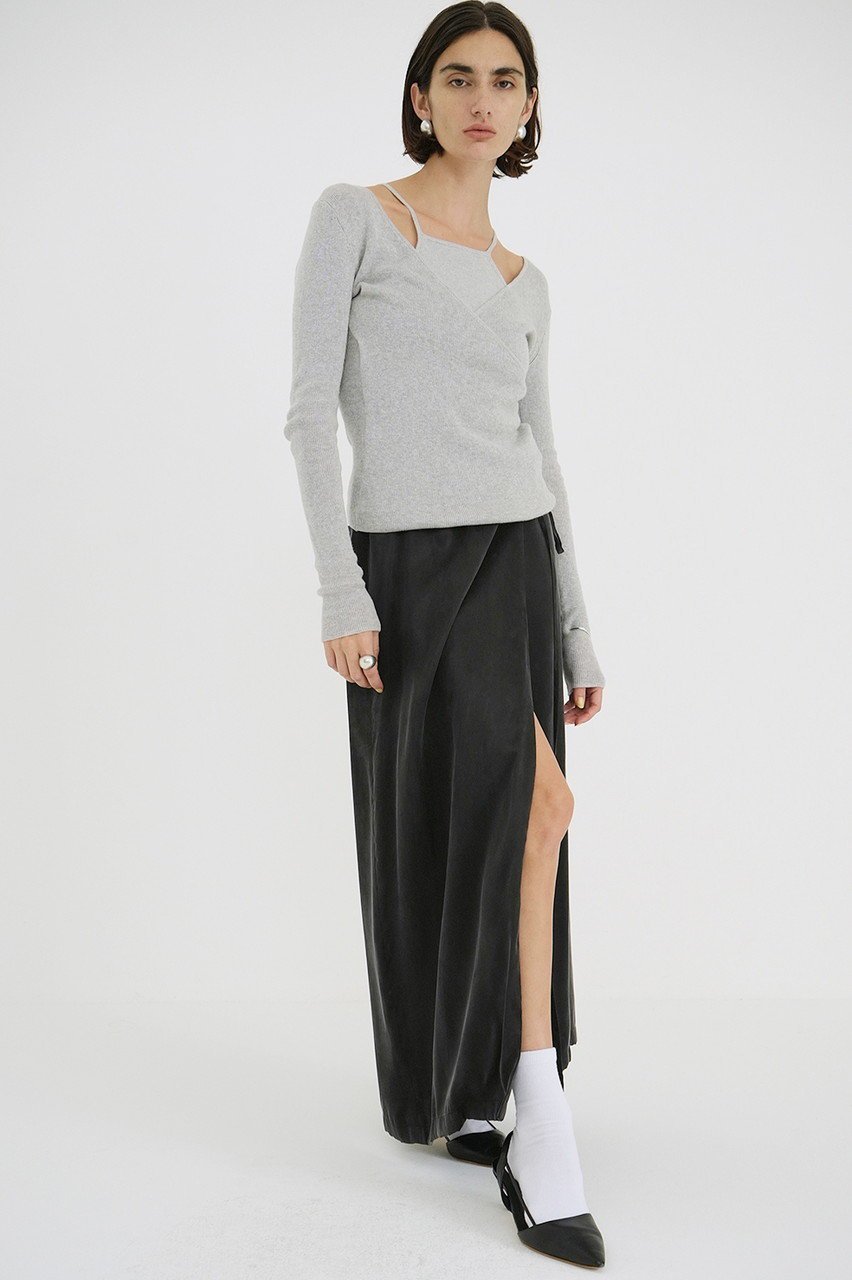 【クラネ/CLANE】の2WAY ADJUST WRAP SKIRT/スカート 人気、トレンドファッション・服の通販 founy(ファニー) 　ファッション　Fashion　レディースファッション　WOMEN　スカート　Skirt　ロングスカート　Long Skirt　ストレート　Straight　ファブリック　Fabric　ロング　Long　エレガント 上品　Elegant　other-6|ID: prp329100004349169 ipo3291000000031352118