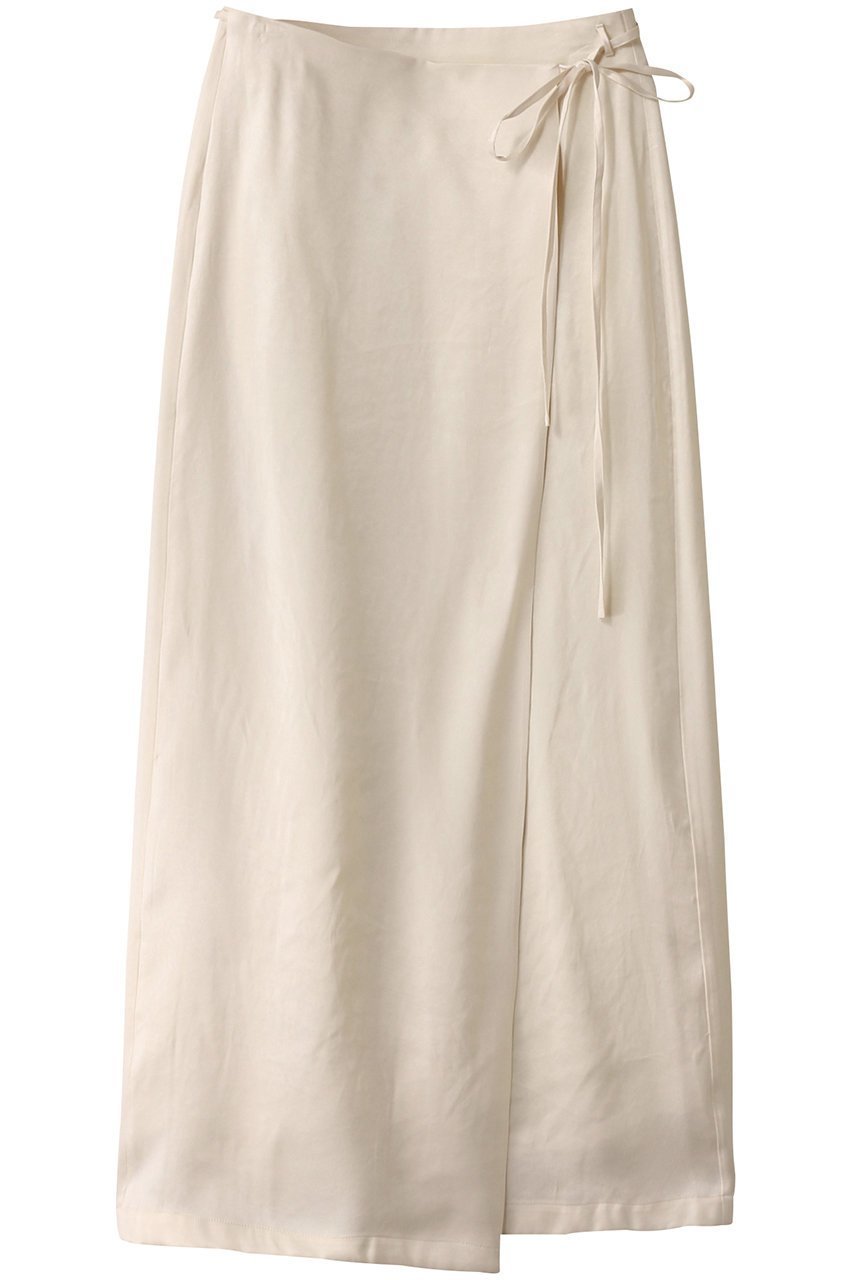 【クラネ/CLANE】の2WAY ADJUST WRAP SKIRT/スカート インテリア・キッズ・メンズ・レディースファッション・服の通販 founy(ファニー) 　ファッション　Fashion　レディースファッション　Fashion for Women　スカート　Skirts　ロングスカート　Long Skirts / Maxi & Midi Skirts　ストレート　Straight, Straight Cut　ファブリック　Fabric, Textile　ロング　Long, Long-Length　エレガント 上品　Elegant　IVORY|ID: prp329100004349169 ipo3291000000032825902