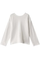 【スリー ドッツ/three dots】のスピニングコットン プルオーバー 人気、トレンドファッション・服の通販 founy(ファニー) ファッション Fashion レディースファッション Fashion for Women トップス・カットソー Cut & Sew Tops ニット Knit Tops & Sweaters カジュアルプルオーバー・ニットトップス Pullovers & Knit Tops / Casual Pullovers サロペット Overalls, Salopette スリーブ Sleeve, Long Sleeve / Short Sleeve バスケット Basket, Basket Bag ロング Long, Long-Length thumbnail ホワイト|ID: prp329100004349176 ipo3291000000035066258