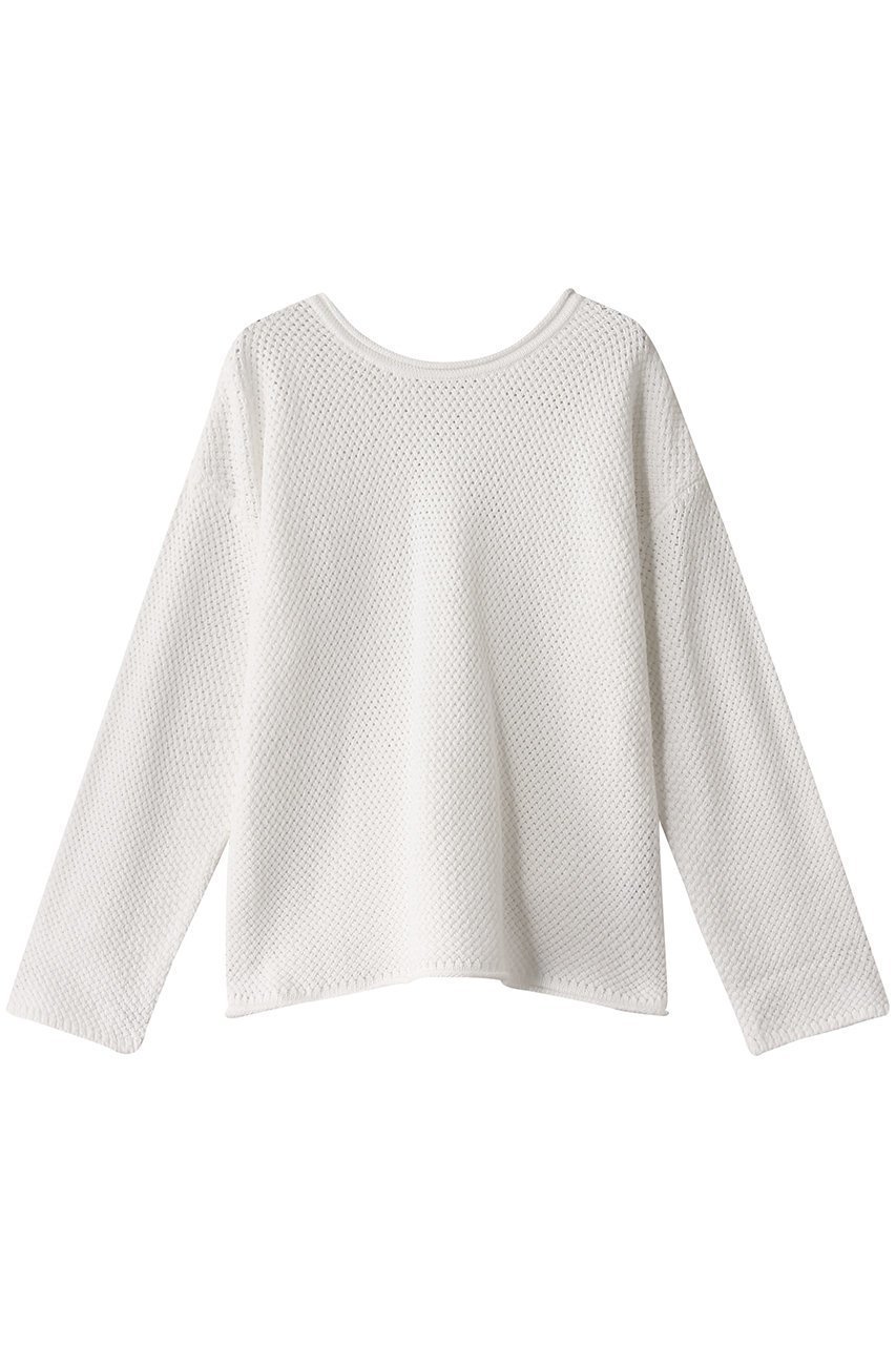 【スリー ドッツ/three dots】のスピニングコットン プルオーバー インテリア・キッズ・メンズ・レディースファッション・服の通販 founy(ファニー) 　ファッション　Fashion　レディースファッション　Fashion for Women　トップス・カットソー　Cut & Sew Tops　ニット　Knit Tops & Sweaters　カジュアルプルオーバー・ニットトップス　Pullovers & Knit Tops / Casual Pullovers　サロペット　Overalls, Salopette　スリーブ　Sleeve, Long Sleeve / Short Sleeve　バスケット　Basket, Basket Bag　ロング　Long, Long-Length　ホワイト|ID: prp329100004349176 ipo3291000000035066258