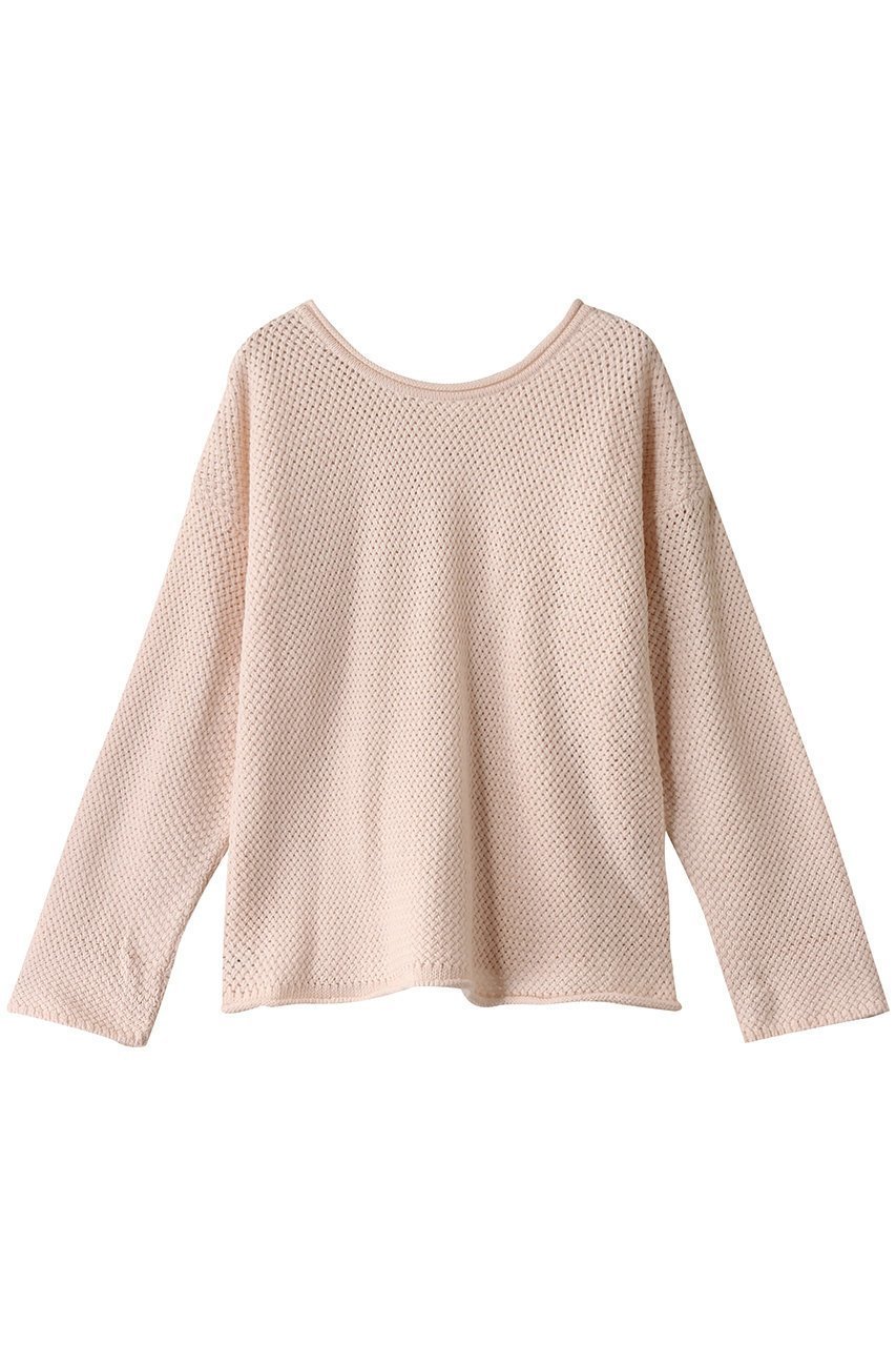 【スリー ドッツ/three dots】のスピニングコットン プルオーバー インテリア・キッズ・メンズ・レディースファッション・服の通販 founy(ファニー) 　ファッション　Fashion　レディースファッション　Fashion for Women　トップス・カットソー　Cut & Sew Tops　ニット　Knit Tops & Sweaters　カジュアルプルオーバー・ニットトップス　Pullovers & Knit Tops / Casual Pullovers　サロペット　Overalls, Salopette　スリーブ　Sleeve, Long Sleeve / Short Sleeve　バスケット　Basket, Basket Bag　ロング　Long, Long-Length　ピンク|ID: prp329100004349176 ipo3291000000035066259