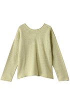 【スリー ドッツ/three dots】のスピニングコットン プルオーバー 人気、トレンドファッション・服の通販 founy(ファニー) ファッション Fashion レディースファッション Fashion for Women トップス・カットソー Cut & Sew Tops ニット Knit Tops & Sweaters カジュアルプルオーバー・ニットトップス Pullovers & Knit Tops / Casual Pullovers サロペット Overalls, Salopette スリーブ Sleeve, Long Sleeve / Short Sleeve バスケット Basket, Basket Bag ロング Long, Long-Length thumbnail ライムレモン|ID: prp329100004349176 ipo3291000000035066260