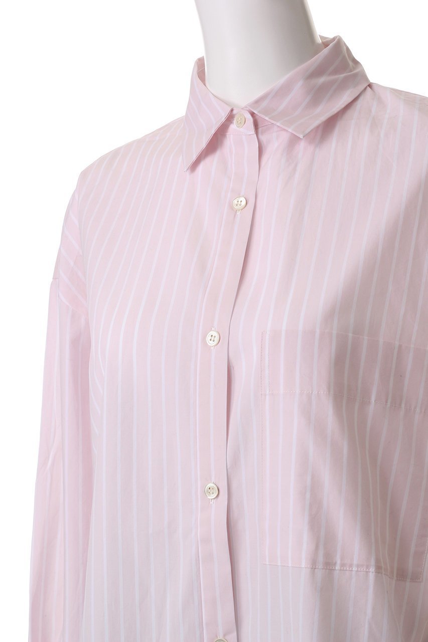 【スリー ドッツ/three dots】のブロード ストライプルーズシャツ 人気、トレンドファッション・服の通販 founy(ファニー) ファッション Fashion レディースファッション Fashion for Women トップス・カットソー Cut & Sew Tops シャツ・ブラウス・オフィスカジュアル Elegant Blouses & Button-Ups インナー Innerwear ストライプ Stripe, Striped Pattern スリーブ Sleeve, Long Sleeve / Short Sleeve ブロード Broadcloth, Fine Cotton ルーズ Loose, Oversized ロング Long, Long-Length other-5|ID: prp329100004349177 ipo3291000000032791548