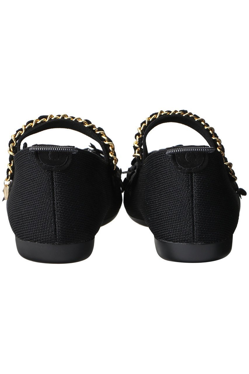 【オッフェン/Offen】の【ELLE SHOP 限定】【MUVEIL×Offen】round-MARYJANE 人気、トレンドファッション・服の通販 founy(ファニー) 　ファッション　Fashion　レディースファッション　Fashion for Women　シューズ　Shoes, Footwear　チェーン　Chain, Chain Strap　デニム　Denim, Jeans Material　フラット　Flat, Flat Shoes　フラワー　Flower, Floral　モチーフ　Motif, Design Theme　ラップ　Wrap, Wrap Design　再入荷　Restock / Back in Stock　おすすめ　Recommended / Our Picks　エレガント 上品　Elegant　other-3|ID: prp329100004350313 ipo3291000000032756326