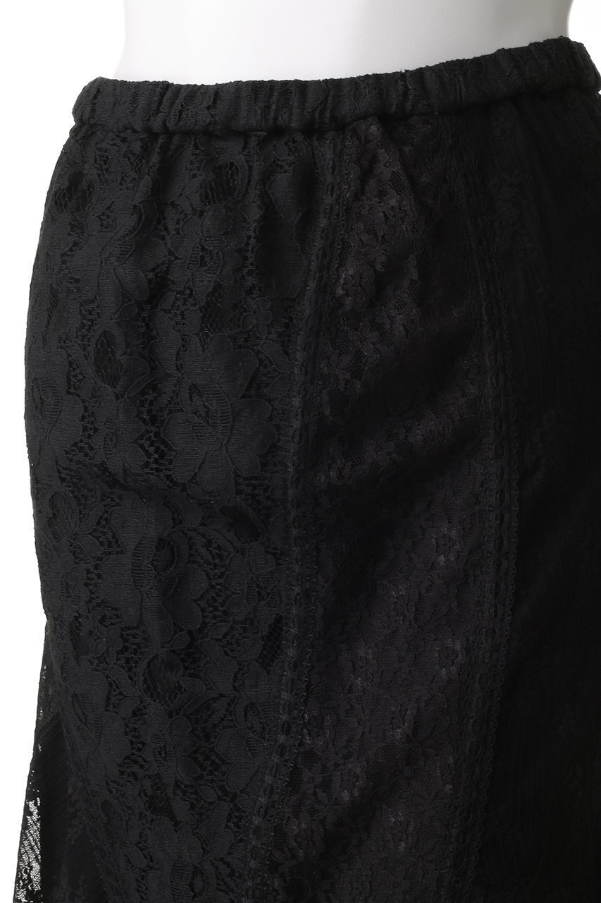 【メゾンスペシャル/MAISON SPECIAL】のLace Fabric Docking Skirt/レースドッキングスカート 人気、トレンドファッション・服の通販 founy(ファニー) 　ファッション　Fashion　レディースファッション　Fashion for Women　スカート　Skirts　ロングスカート　Long Skirts / Maxi & Midi Skirts　ドッキング　Docking, Mixed Material　ドレープ　Drape, Draping Fabric　マキシ　Maxi, Full Length　レース　Lace, Lace Fabric　ロング　Long, Long-Length　エレガント 上品　Elegant　other-5|ID: prp329100004350315 ipo3291000000032843243