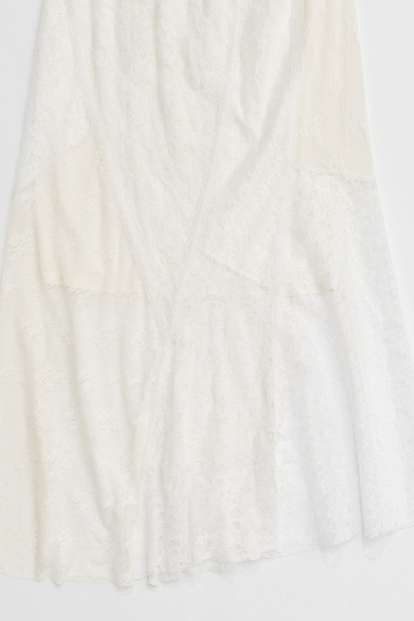 【メゾンスペシャル/MAISON SPECIAL】のLace Fabric Docking Skirt/レースドッキングスカート 人気、トレンドファッション・服の通販 founy(ファニー) 　ファッション　Fashion　レディースファッション　Fashion for Women　スカート　Skirts　ロングスカート　Long Skirts / Maxi & Midi Skirts　ドッキング　Docking, Mixed Material　ドレープ　Drape, Draping Fabric　マキシ　Maxi, Full Length　レース　Lace, Lace Fabric　ロング　Long, Long-Length　エレガント 上品　Elegant　other-6|ID: prp329100004350315 ipo3291000000032843248