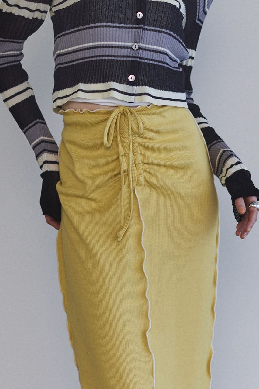 【メゾンスペシャル/MAISON SPECIAL】のCotton Material Ribbed Maxi Skirt/コットンリブマキシスカート 人気、トレンドファッション・服の通販 founy(ファニー) 　ファッション　Fashion　レディースファッション　Fashion for Women　スカート　Skirts　ロングスカート　Long Skirts / Maxi & Midi Skirts　シャーリング　Shirring, Ruched　テレコ　Ribbed, Rib Stitch　フロント　Front, Front Design　マキシ　Maxi, Full Length　ラップ　Wrap, Wrap Design　ロング　Long, Long-Length　other-7|ID: prp329100004350318 ipo3291000000032825960