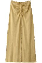 【メゾンスペシャル/MAISON SPECIAL】のCotton Material Ribbed Maxi Skirt/コットンリブマキシスカート YEL(イエロー)|ID: prp329100004350318 ipo3291000000035056933