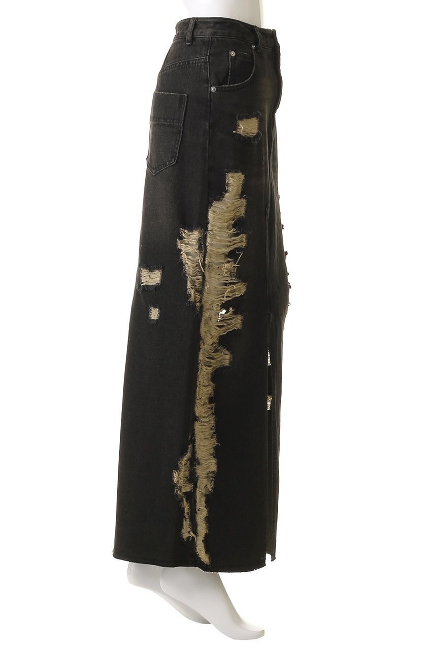 【メゾンスペシャル/MAISON SPECIAL】のHigh Damage Slit Tight Silhouette Skirt/ハイダメージスリットタイトスカート 人気、トレンドファッション・服の通販 founy(ファニー) 　ファッション　Fashion　レディースファッション　WOMEN　スカート　Skirt　ロングスカート　Long Skirt　クラッシュ　Crash　スリット　Slit　デニム　Denim　ロング　Long　other-3|ID: prp329100004350319 ipo3291000000031350706