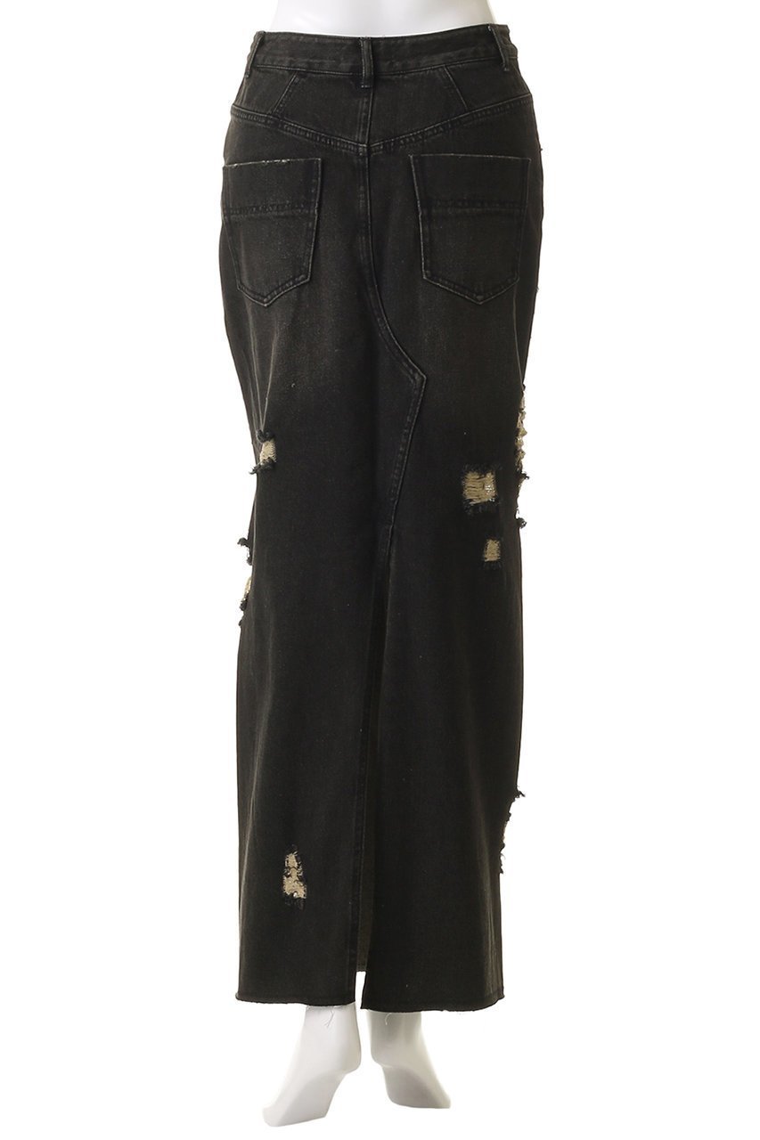 【メゾンスペシャル/MAISON SPECIAL】のHigh Damage Slit Tight Silhouette Skirt/ハイダメージスリットタイトスカート 人気、トレンドファッション・服の通販 founy(ファニー) 　ファッション　Fashion　レディースファッション　WOMEN　スカート　Skirt　ロングスカート　Long Skirt　クラッシュ　Crash　スリット　Slit　デニム　Denim　ロング　Long　other-4|ID: prp329100004350319 ipo3291000000031350709