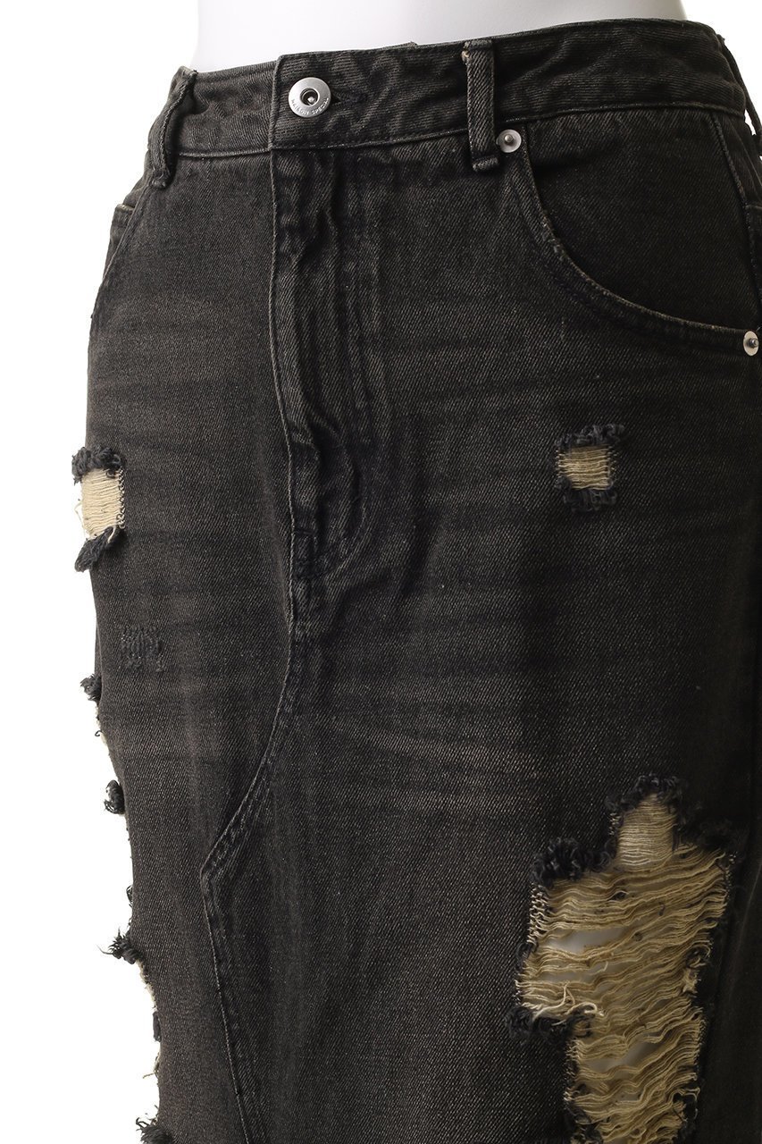 【メゾンスペシャル/MAISON SPECIAL】のHigh Damage Slit Tight Silhouette Skirt/ハイダメージスリットタイトスカート 人気、トレンドファッション・服の通販 founy(ファニー) 　ファッション　Fashion　レディースファッション　WOMEN　スカート　Skirt　ロングスカート　Long Skirt　クラッシュ　Crash　スリット　Slit　デニム　Denim　ロング　Long　other-5|ID: prp329100004350319 ipo3291000000031350711