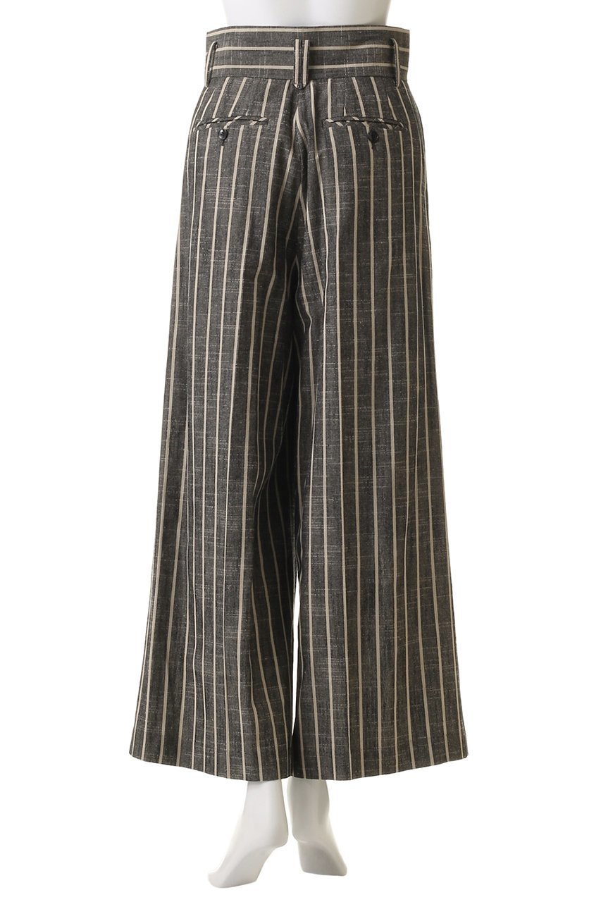 【メゾンスペシャル/MAISON SPECIAL】のStripe Tack Wide Silhouette Pants/ストライプタックワイドパンツ 人気、トレンドファッション・服の通販 founy(ファニー) 　ファッション　Fashion　レディースファッション　Fashion for Women　パンツ　Pants & Trousers　ストライプ　Stripe, Striped Pattern　ストレート　Straight, Straight Cut　セットアップ　Set-Up, Coordinated Outfit　リラックス　Relax, Relaxed Fit　ワイド　Wide, Wide Fit　エレガント 上品　Elegant　other-4|ID: prp329100004350323 ipo3291000000032937367