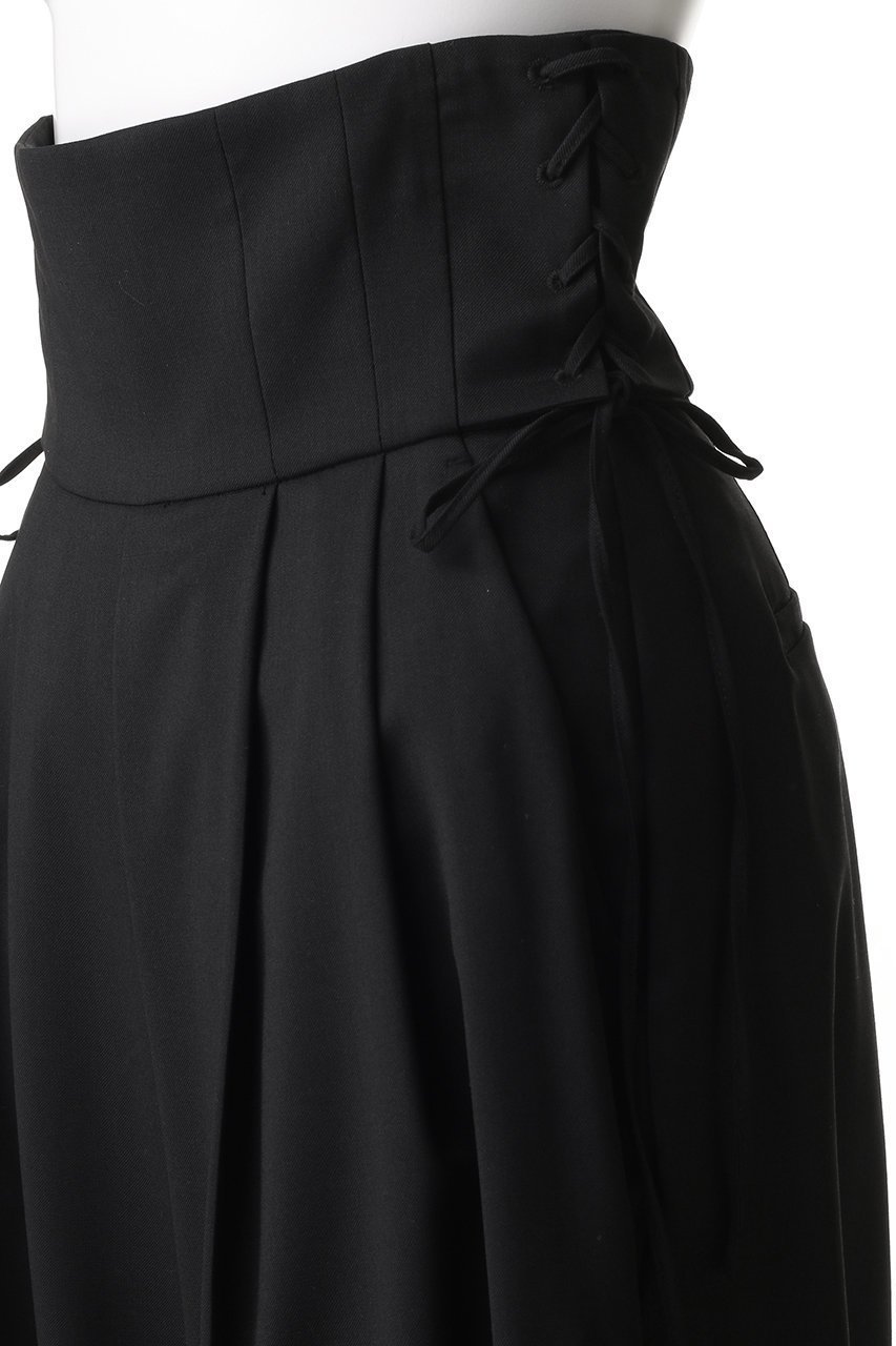 【メゾンスペシャル/MAISON SPECIAL】のHigh Waist Lace Up Wide Silhouette Pants/ハイウエストレースアップワイドパンツ 人気、トレンドファッション・服の通販 founy(ファニー) 　ファッション　Fashion　レディースファッション　Fashion for Women　パンツ　Pants & Trousers　クラシカル　Classical, Vintage-Inspired　グラデーション　Gradient, Ombre　セットアップ　Set-Up, Coordinated Outfit　チェック　Check, Plaid, Tartan　ドレープ　Drape, Draping Fabric　ワイド　Wide, Wide Fit　エレガント 上品　Elegant　other-5|ID: prp329100004350324 ipo3291000000032921430