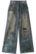 【メゾンスペシャル/MAISON SPECIAL】のDenim Print Pants/デニムプリントパンツ BLU(ブルー)|ID: prp329100004350325 ipo3291000000032910421