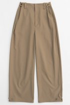 【メゾンスペシャル/MAISON SPECIAL】のCocoon Silhouette Chino Wide Pants/コクーンチノワイドパンツ BGE(ベージュ)|ID:prp329100004350327