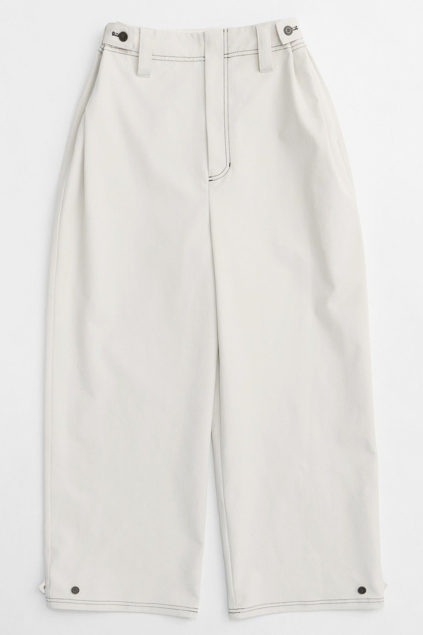 【メゾンスペシャル/MAISON SPECIAL】のCocoon Silhouette Chino Wide Pants/コクーンチノワイドパンツ インテリア・キッズ・メンズ・レディースファッション・服の通販 founy(ファニー) 　ファッション　Fashion　レディースファッション　WOMEN　パンツ　Pants　春　Spring　フィット　Fit　リラックス　Relax　S/S・春夏　Ss・Spring/Summer　夏　Summer　2025年　2025　2025春夏・S/S　Ss,Spring/Summer,2025　O.WHT(オフホワイト)|ID: prp329100004350327 ipo3291000000030380536