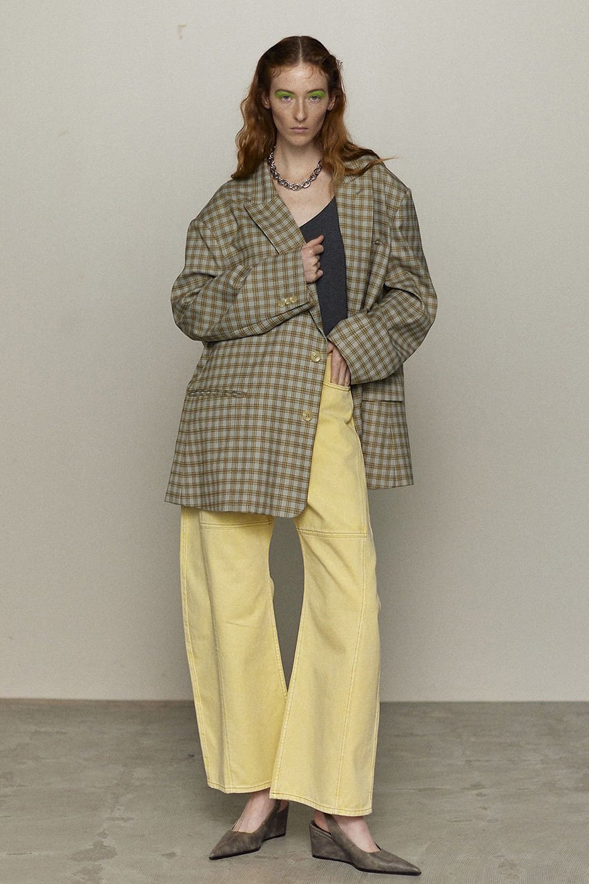 【メゾンスペシャル/MAISON SPECIAL】のCurve Silhouette Pants/カーブカラーパンツ 人気、トレンドファッション・服の通販 founy(ファニー) 　ファッション　Fashion　レディースファッション　Fashion for Women　パンツ　Pants & Trousers　デニム　Denim, Jeans Material　春　Spring　other-6|ID: prp329100004350328 ipo3291000000032904417