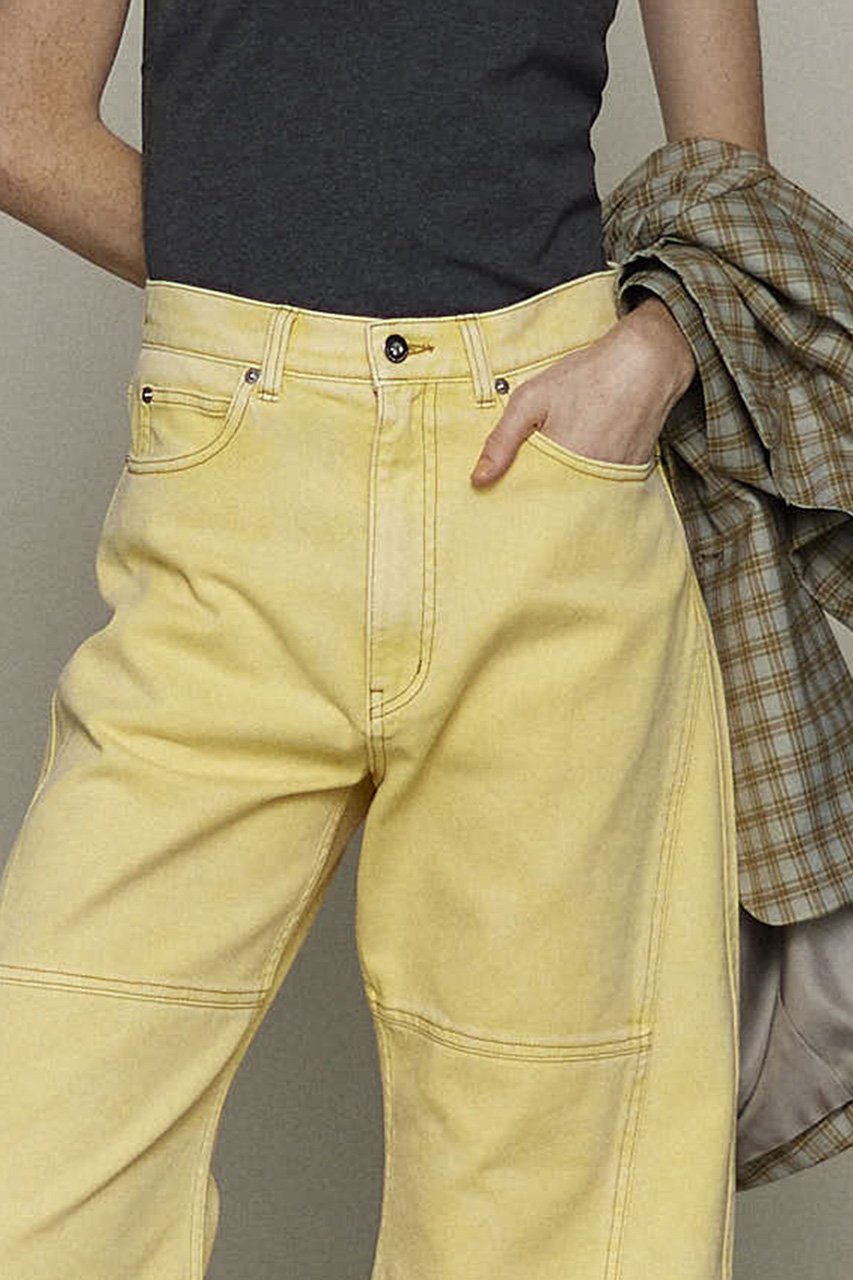 【メゾンスペシャル/MAISON SPECIAL】のCurve Silhouette Pants/カーブカラーパンツ 人気、トレンドファッション・服の通販 founy(ファニー) 　ファッション　Fashion　レディースファッション　Fashion for Women　パンツ　Pants & Trousers　デニム　Denim, Jeans Material　春　Spring　other-7|ID: prp329100004350328 ipo3291000000032904420