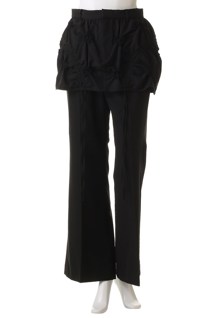 【メゾンスペシャル/MAISON SPECIAL】のShirring Mini Skirt Pants/シャーリングミニスカートパンツ 人気、トレンドファッション・服の通販 founy(ファニー) 　ファッション　Fashion　レディースファッション　WOMEN　スカート　Skirt　ミニスカート　Mini Skirts　おすすめ　Recommend　シャーリング　Shirring　シンプル　Simple　ストレート　Straight　スラックス　Slacks　スーツ　Suit　セパレート　Separate　フラワー　Flower　ブルゾン　Blouson　ミニスカート　Mini Skirt　モチーフ　Motif　ワイド　Wide　エレガント 上品　Elegant　other-2|ID: prp329100004350329 ipo3291000000031350837