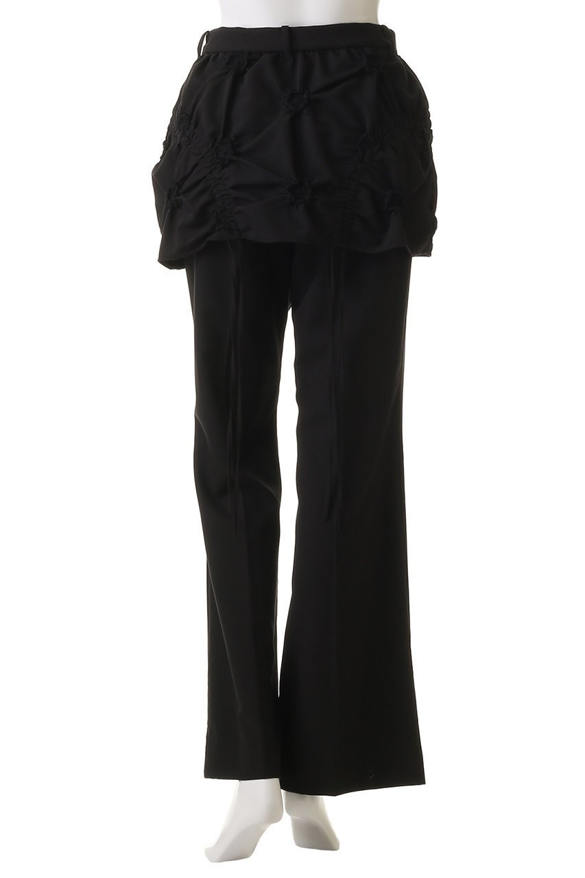 【メゾンスペシャル/MAISON SPECIAL】のShirring Mini Skirt Pants/シャーリングミニスカートパンツ 人気、トレンドファッション・服の通販 founy(ファニー) 　ファッション　Fashion　レディースファッション　WOMEN　スカート　Skirt　ミニスカート　Mini Skirts　おすすめ　Recommend　シャーリング　Shirring　シンプル　Simple　ストレート　Straight　スラックス　Slacks　スーツ　Suit　セパレート　Separate　フラワー　Flower　ブルゾン　Blouson　ミニスカート　Mini Skirt　モチーフ　Motif　ワイド　Wide　エレガント 上品　Elegant　other-4|ID: prp329100004350329 ipo3291000000031350839