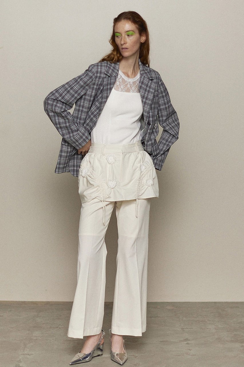 【メゾンスペシャル/MAISON SPECIAL】のShirring Mini Skirt Pants/シャーリングミニスカートパンツ 人気、トレンドファッション・服の通販 founy(ファニー) 　ファッション　Fashion　レディースファッション　WOMEN　スカート　Skirt　ミニスカート　Mini Skirts　おすすめ　Recommend　シャーリング　Shirring　シンプル　Simple　ストレート　Straight　スラックス　Slacks　スーツ　Suit　セパレート　Separate　フラワー　Flower　ブルゾン　Blouson　ミニスカート　Mini Skirt　モチーフ　Motif　ワイド　Wide　エレガント 上品　Elegant　other-8|ID: prp329100004350329 ipo3291000000031350843
