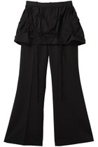 【メゾンスペシャル/MAISON SPECIAL】のShirring Mini Skirt Pants/シャーリングミニスカートパンツ BLK(ブラック)|ID: prp329100004350329 ipo3291000000032928294