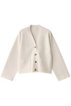 【デミーリー/DEMYLEE】のADU コットンカシミヤ Vネックニットカーディガン オフホワイト|ID: prp329100004350337 ipo3291000000032955697