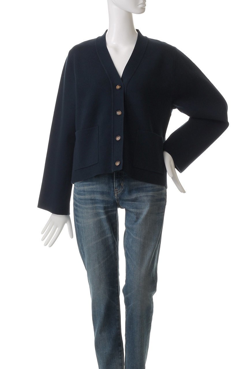 【デミーリー/DEMYLEE】のADU コットンカシミヤ Vネックニットカーディガン 人気、トレンドファッション・服の通販 founy(ファニー) 　ファッション　Fashion　レディースファッション　Fashion for Women　トップス・カットソー　Cut & Sew Tops　ニット　Knit Tops & Sweaters　カーディガン・羽織り　Layered Style Cardigans　Vネックトップス　V-Neck Tops / V-Cut Neckline Shirts　カーディガン　Cardigan, Knitwear　other-2|ID: prp329100004350337 ipo3291000000032955704