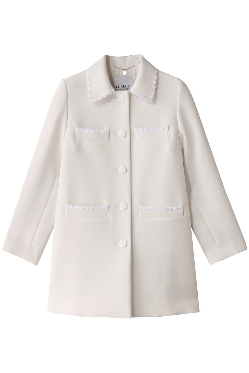 【アルアバイル/allureville】の【Loulou Willoughby】トリプルクロスステンカラーコート 人気、トレンドファッション・服の通販 founy(ファニー) 　ファッション　Fashion　レディースファッション　Fashion for Women　アウター　Coat / Outerwear Collection　コート・ロングコート・ピーコート　Long Coats, Peacoats & More　クラシカル　Classical, Vintage-Inspired　コンパクト　Compact, Small Size　ショート　Short, Short Length　トリプル　Triple, Three Layers　フェミニン　Feminine, Girly　ポケット　Pocket, Pocket Detail　マニッシュ　Mannish, Boyish　ロング　Long, Long-Length　 other-1|ID: prp329100004350347 ipo3291000000032934690