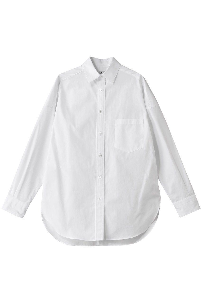 【アルアバイル/allureville】のトーマスメイソンベーシックシャツA インテリア・キッズ・メンズ・レディースファッション・服の通販 founy(ファニー) 　ファッション　Fashion　レディースファッション　Fashion for Women　トップス・カットソー　Cut & Sew Tops　シャツ・ブラウス・オフィスカジュアル　Elegant Blouses & Button-Ups　おすすめ　Recommended / Our Picks　クラシカル　Classical, Vintage-Inspired　スリーブ　Sleeve, Long Sleeve / Short Sleeve　ベスト　Vest, Waistcoat　ベーシック　Basic, Essential　ロング　Long, Long-Length　エレガント 上品　Elegant　ホワイト|ID: prp329100004350350 ipo3291000000035822949