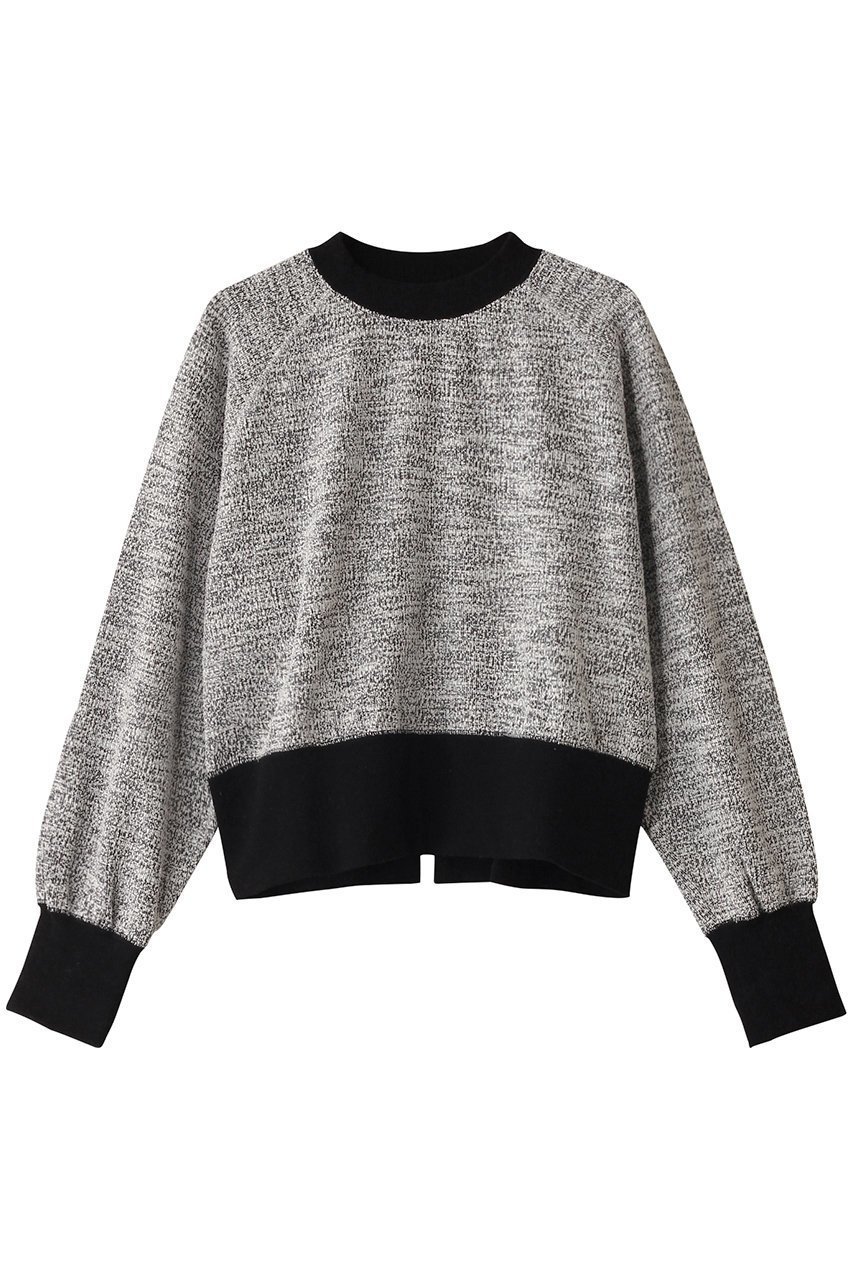 【エリオポール/heliopole】の【THREE DOTS】TWEEDY テリーロングスリーブ インテリア・キッズ・メンズ・レディースファッション・服の通販 founy(ファニー) 　ファッション　Fashion　レディースファッション　Fashion for Women　トップス・カットソー　Cut & Sew Tops　シャツ・ブラウス・オフィスカジュアル　Elegant Blouses & Button-Ups　ロングTシャツ・Tシャツ　Longline T-Shirts & Tees　カットソー・ベーシックTシャツ　Cut-and-Sewn Tops / Stretch Tees & Basics　スリーブ　Sleeve, Long Sleeve / Short Sleeve　ロング　Long, Long-Length　ブラック|ID: prp329100004350351 ipo3291000000032883792